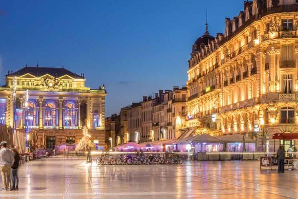 Studio Au Coeur Historique De Montpellier, 2 Personnes Et Wifi Bagian luar foto